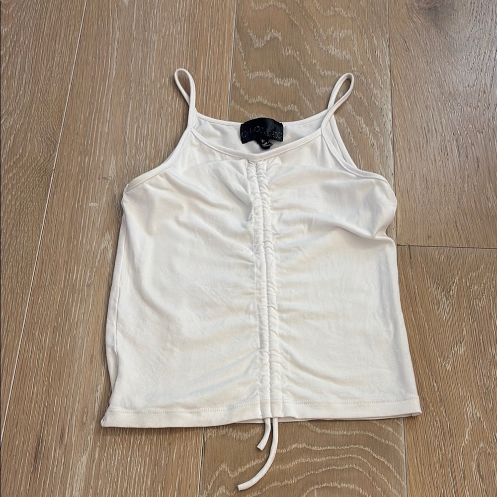 Stylish Cream Kids Tank Top